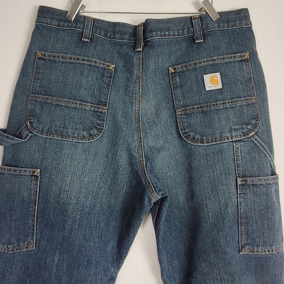 Carhartt Relaxed Fit Carpenter Jeans Size 38 × 30 - Picture 5 of 14